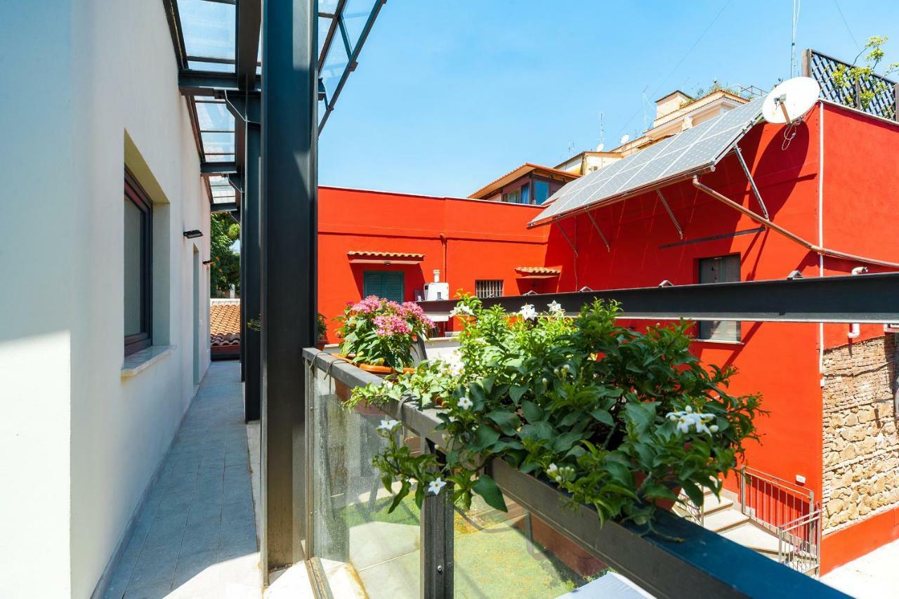 Il Giardino Dell'Argano Rosso Apartment Roma Ngoại thất bức ảnh